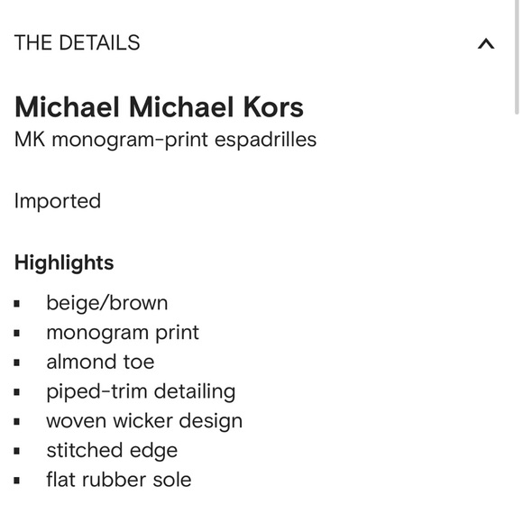 SOLD // MK monogram print espadrilles - Picture 9 of 10